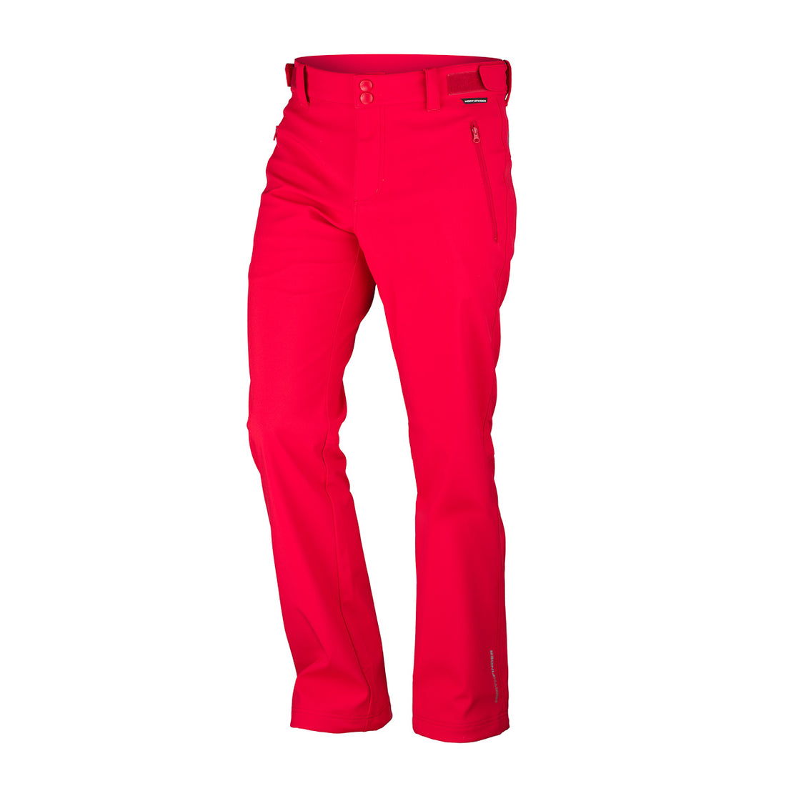 Men's softshell pants outdoor extra long GERON - without stitching the bottom hems