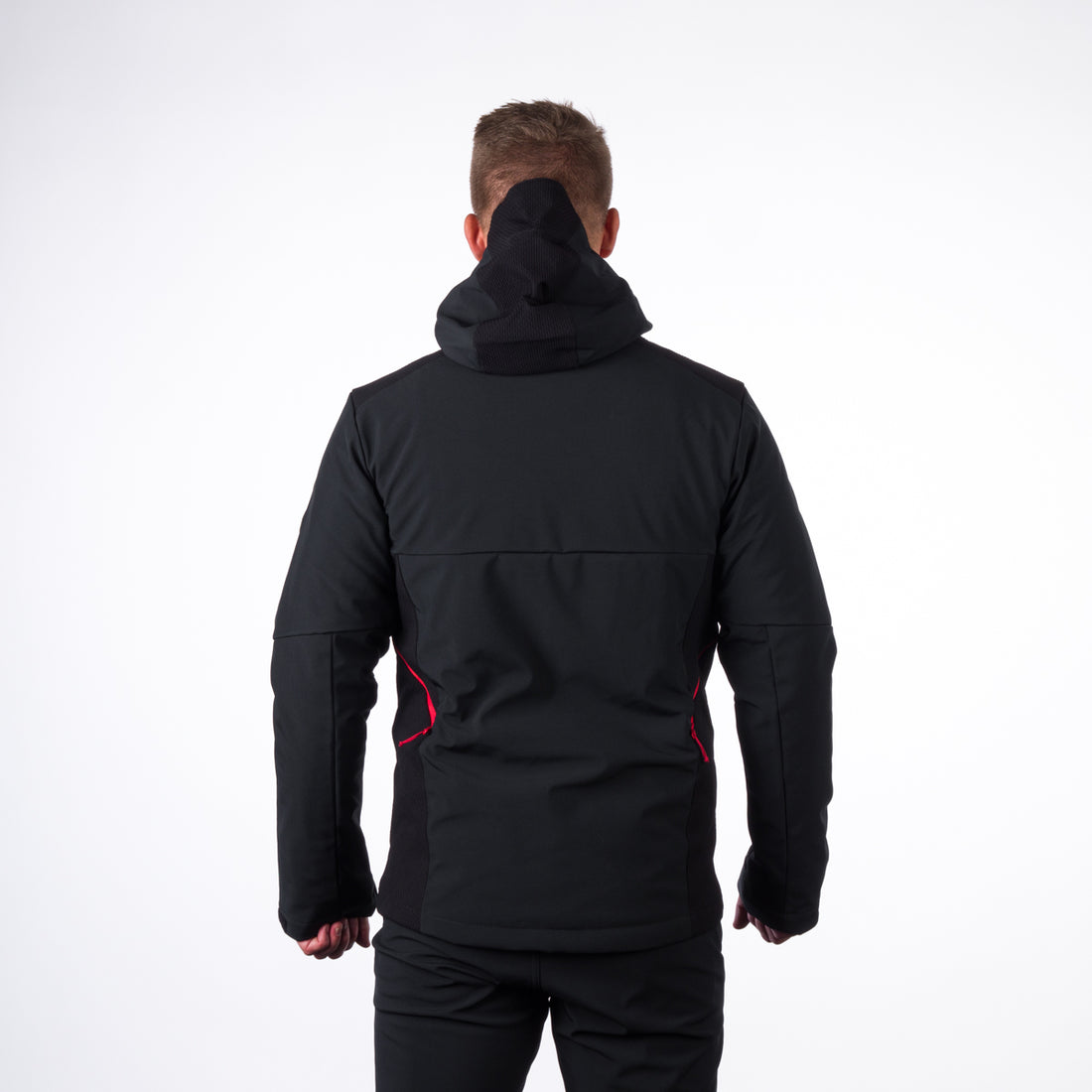 Men's softshell ski jacket DREWIN BU-5009SNW