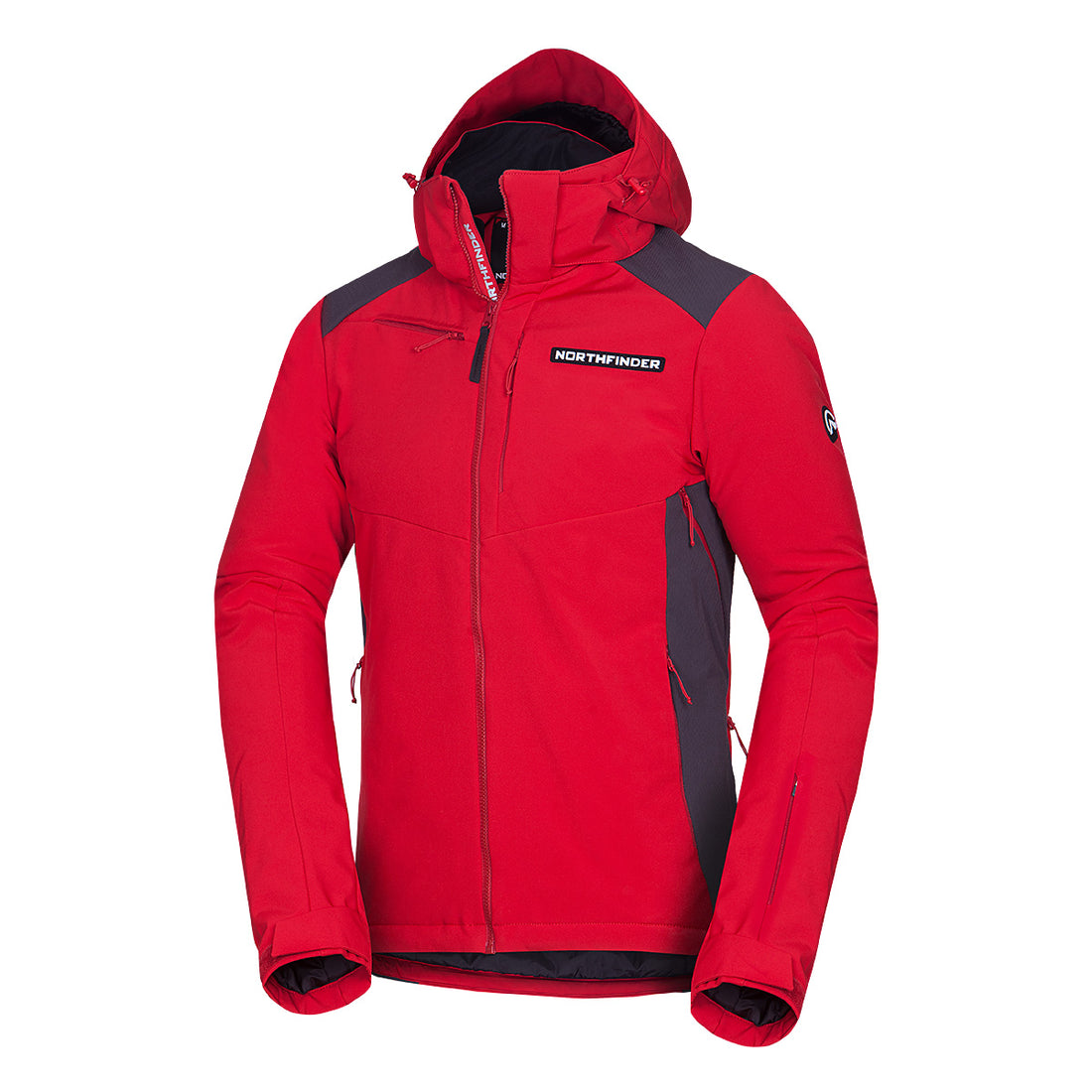 Men's softshell ski jacket DREWIN BU-5009SNW