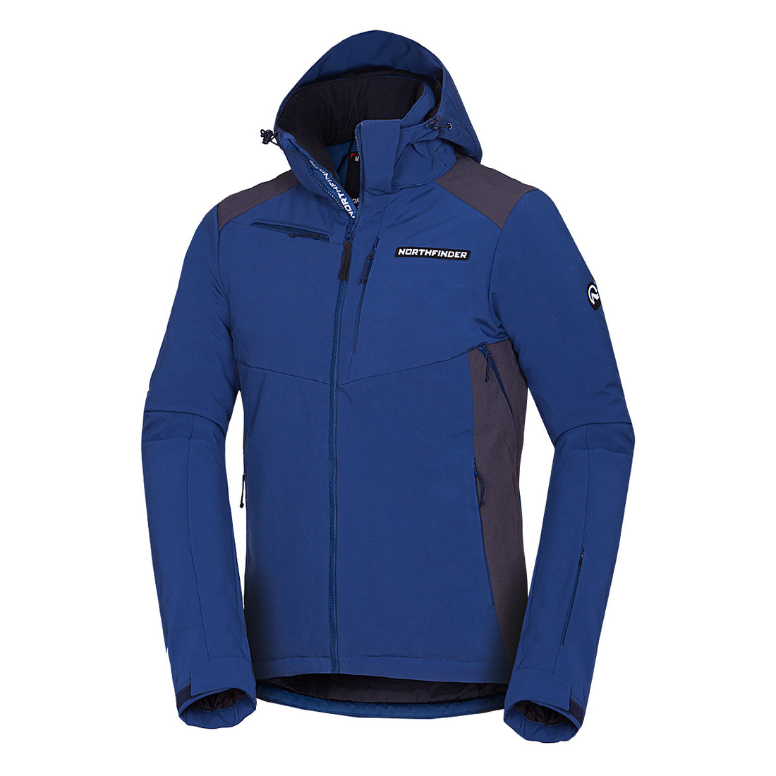 Men's softshell ski jacket DREWIN BU-5009SNW