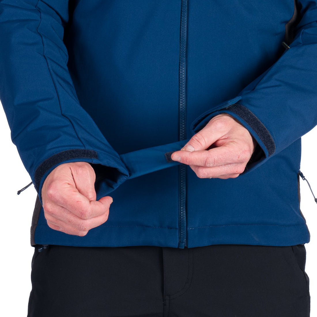 Men's softshell ski jacket DREWIN BU-5009SNW