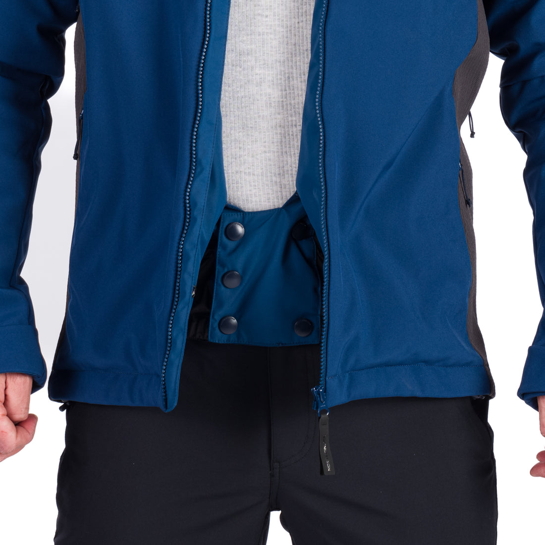 Men's softshell ski jacket DREWIN BU-5009SNW