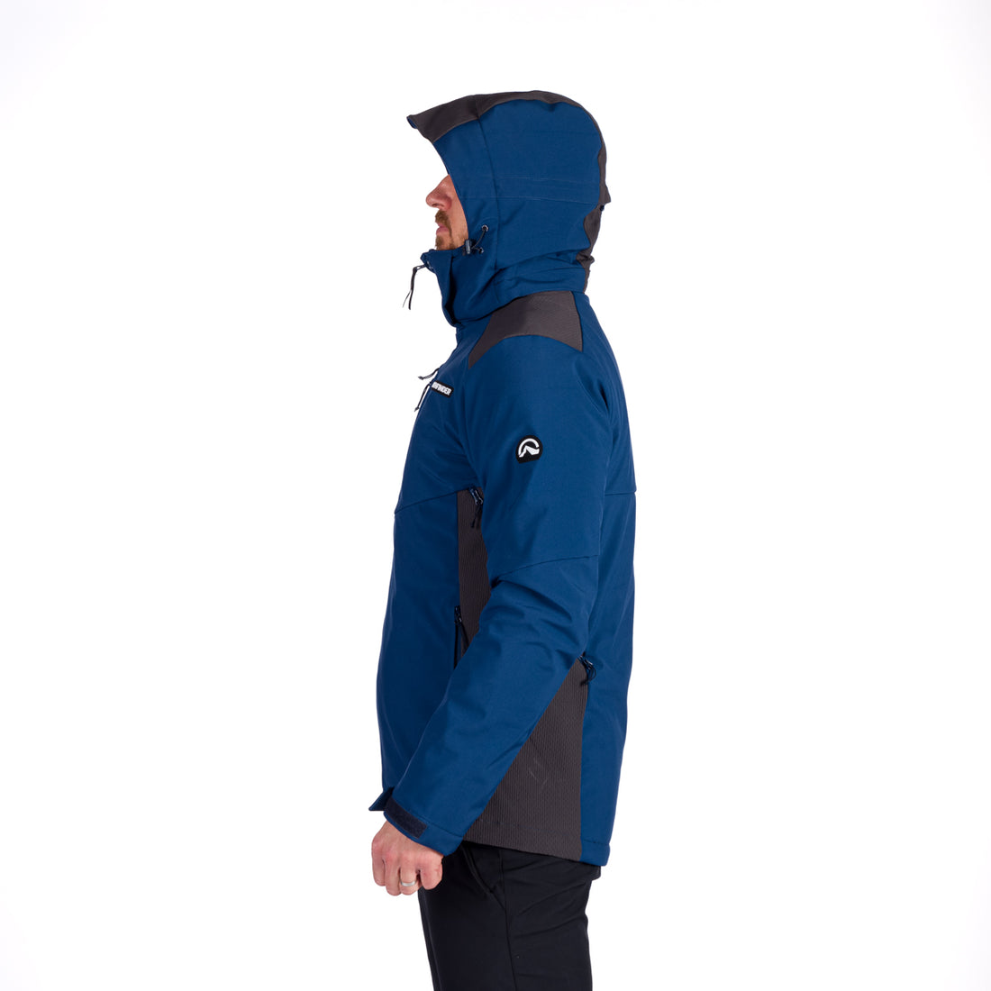 Men's softshell ski jacket DREWIN BU-5009SNW