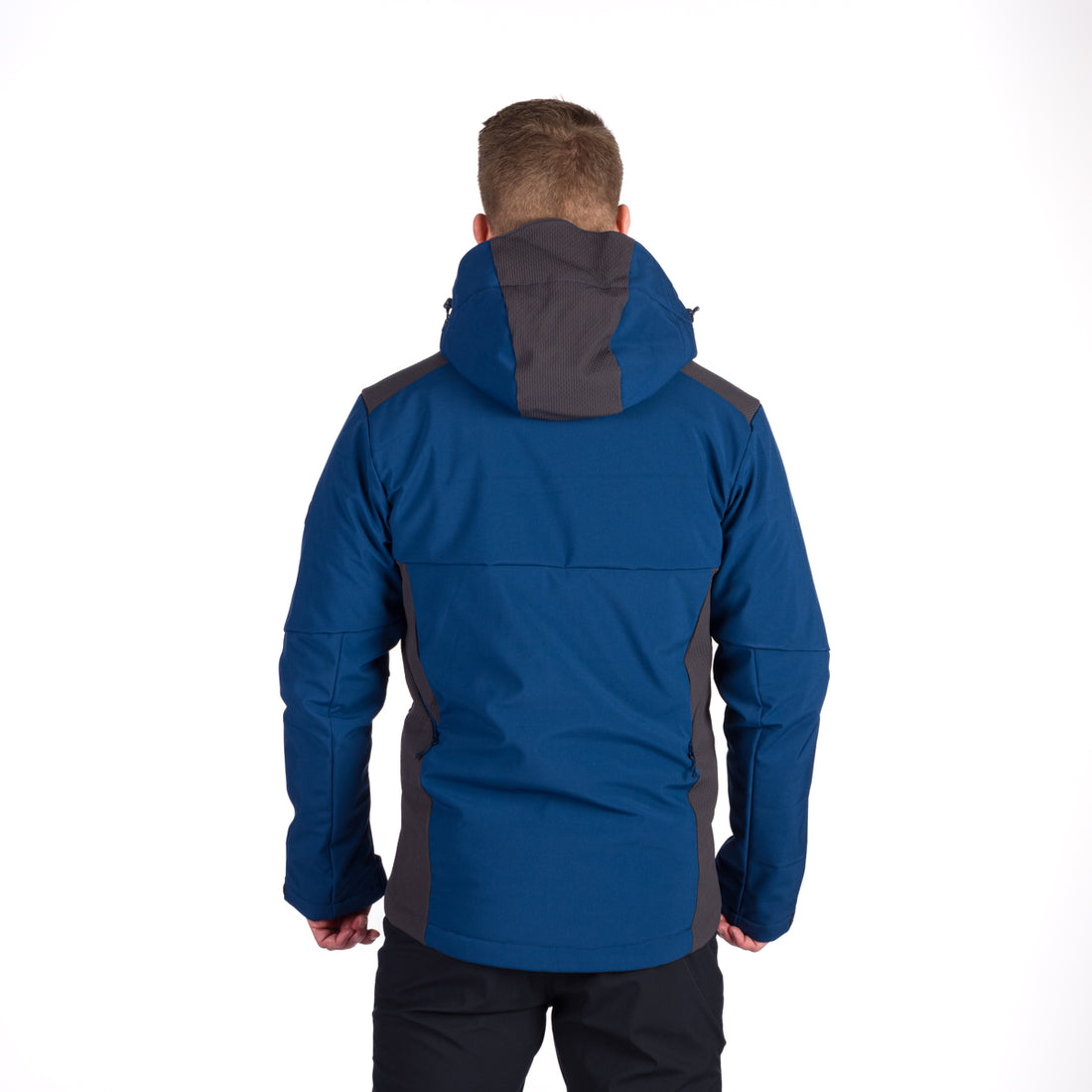 Men's softshell ski jacket DREWIN BU-5009SNW