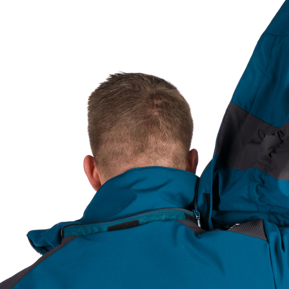 Men's softshell ski jacket DREWIN BU-5009SNW