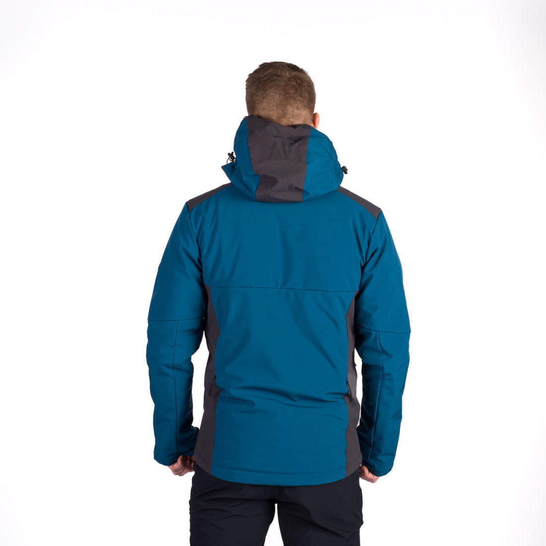 Men's softshell ski jacket DREWIN BU-5009SNW