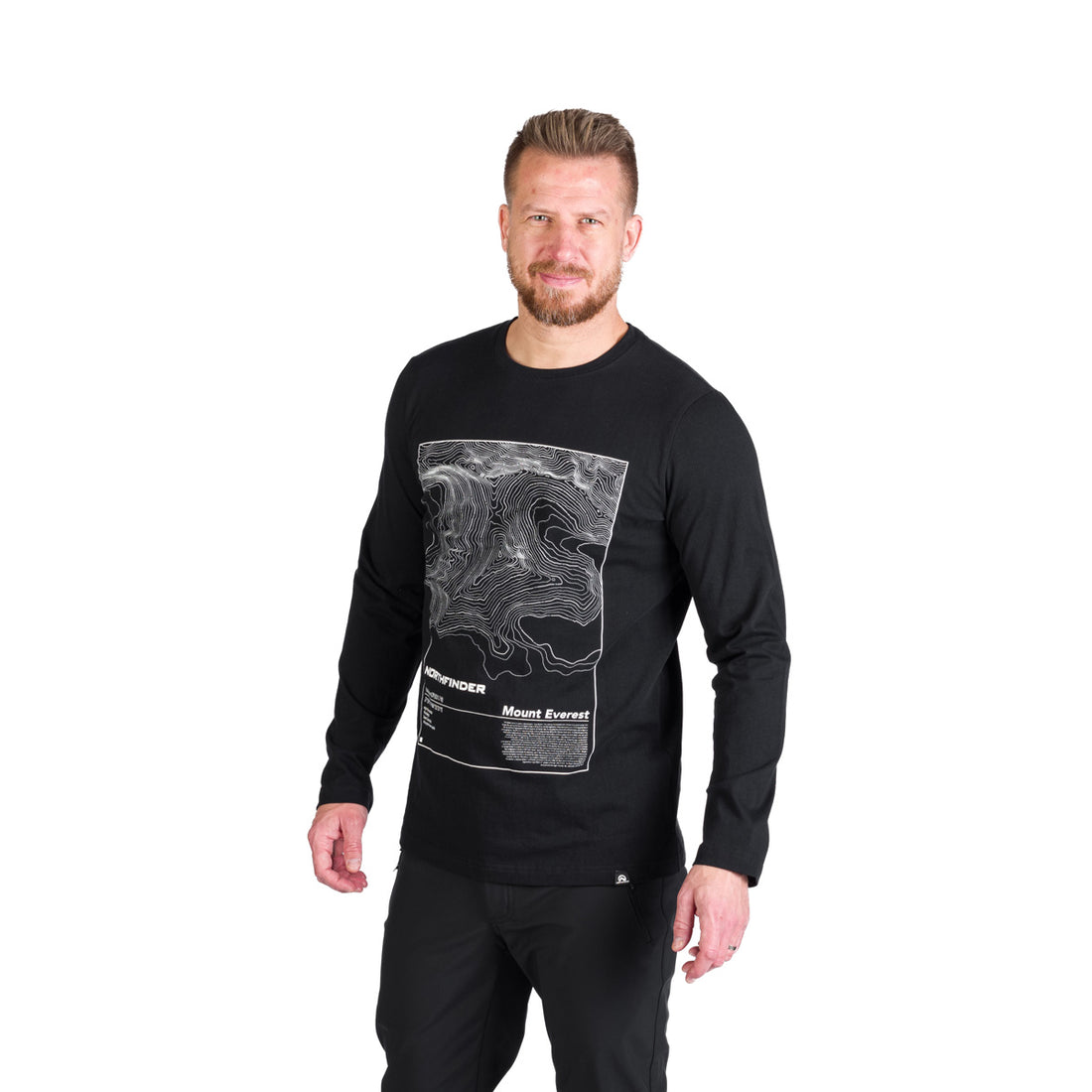 Men's tourist t-shirt from organic cotton HENDERSON