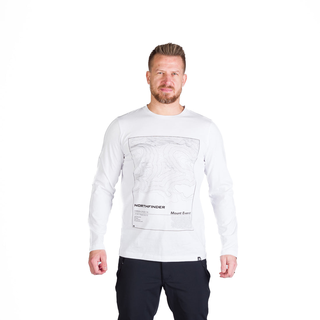 Men's tourist t-shirt from organic cotton HENDERSON