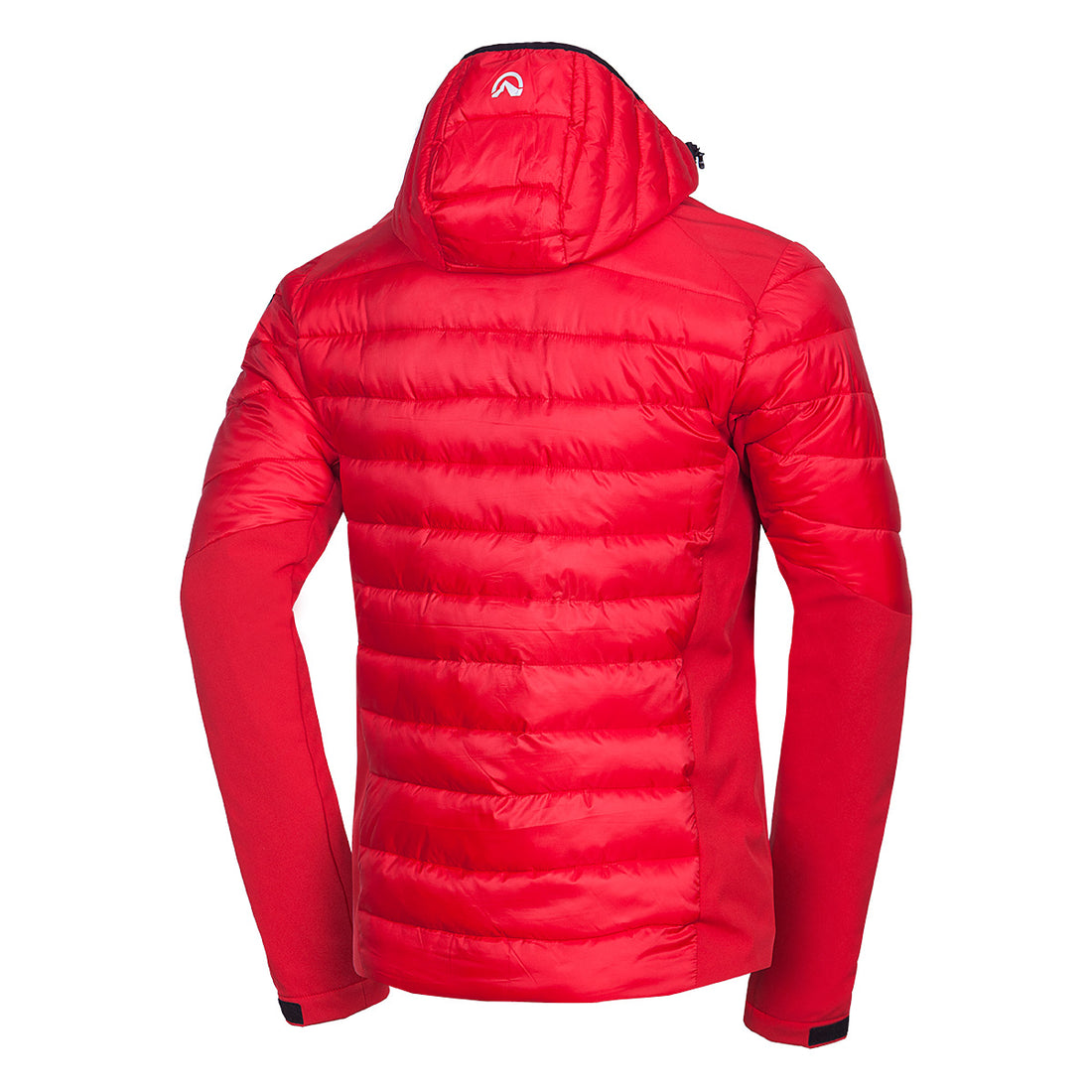 Men's urban hybrid insulated jacket with softshell BARRY