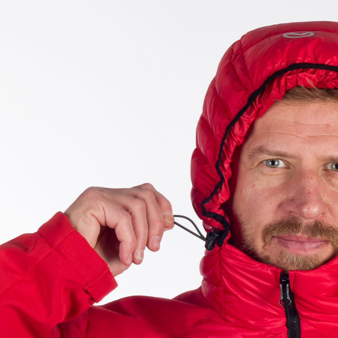 Men's urban hybrid insulated jacket with softshell BARRY