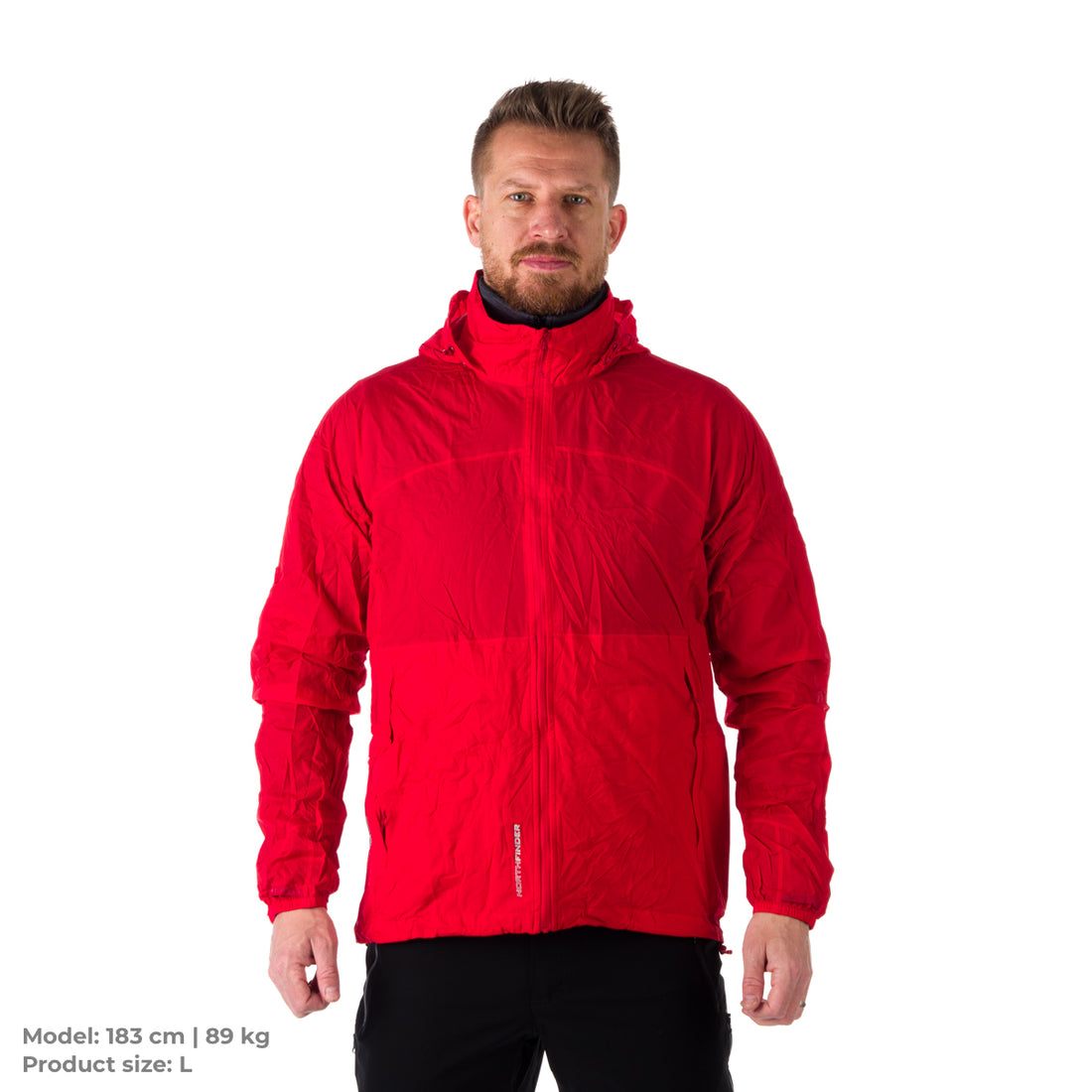 Men's waterproof multisport jacket stowable 2L NORTHKIT
