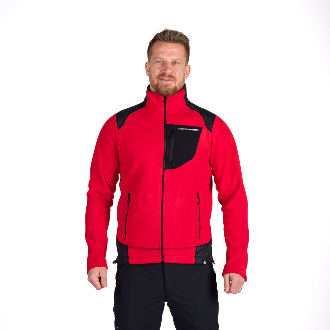 MI-3451OR men's sweatshirt heavy warm microfleece 320 NORTHPOLARS