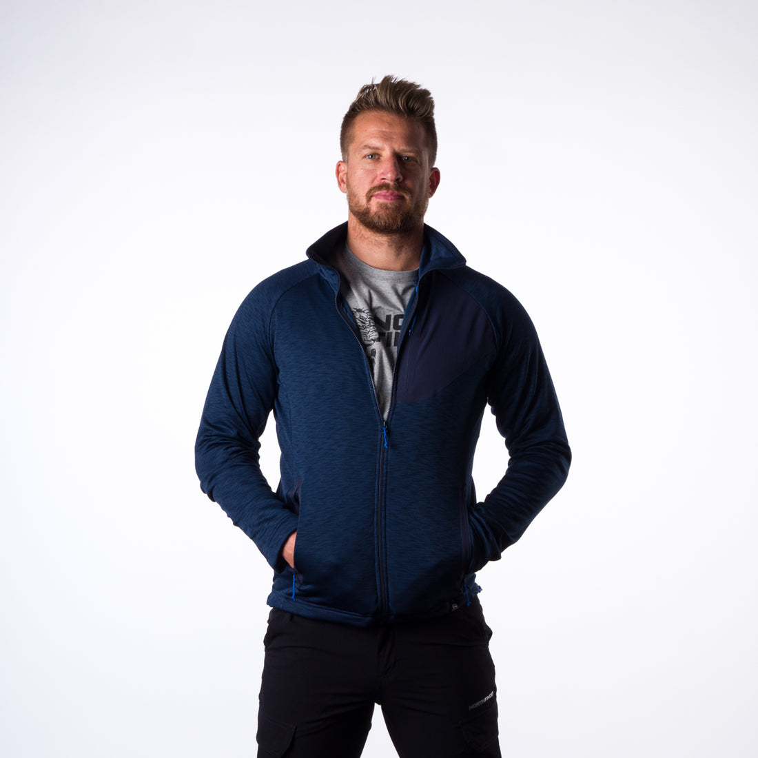 MI-3453OR men's functional sweatshirt power-stretch Northpol
