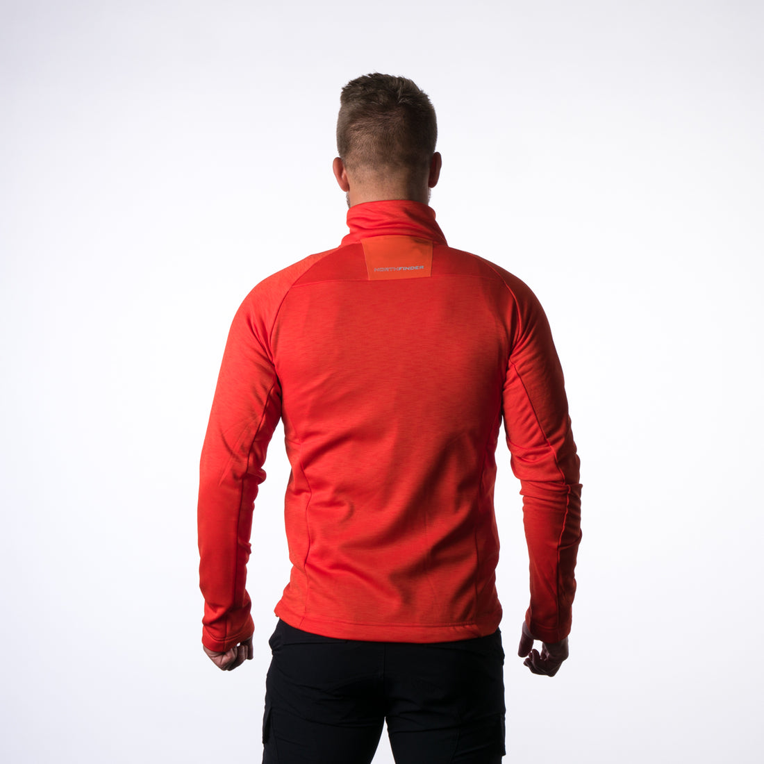 MI-3453OR men's functional sweatshirt power-stretch Northpol