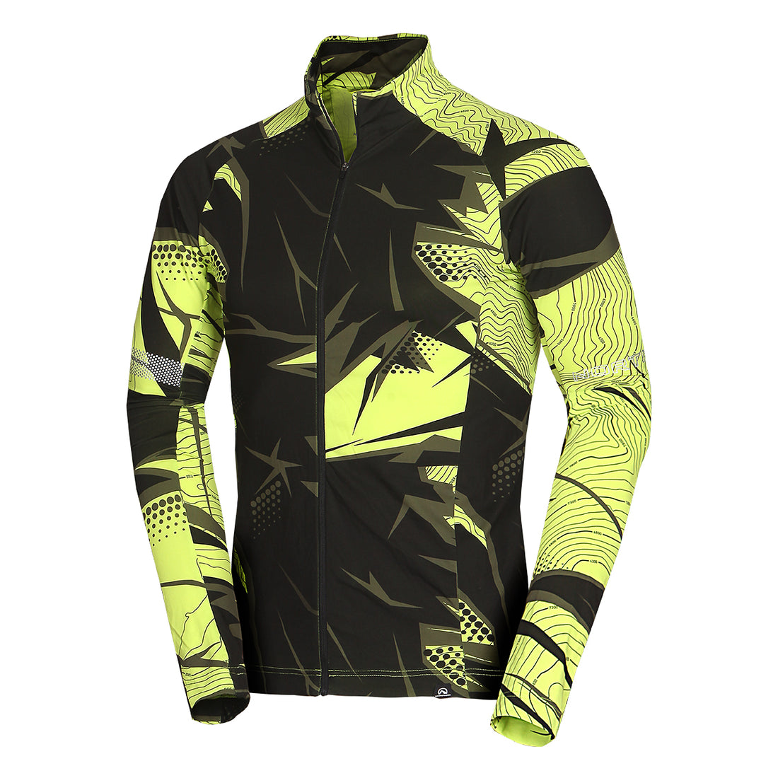 MI-36251SKP men's ski-touring sweater active sport full zip BUKOVEC