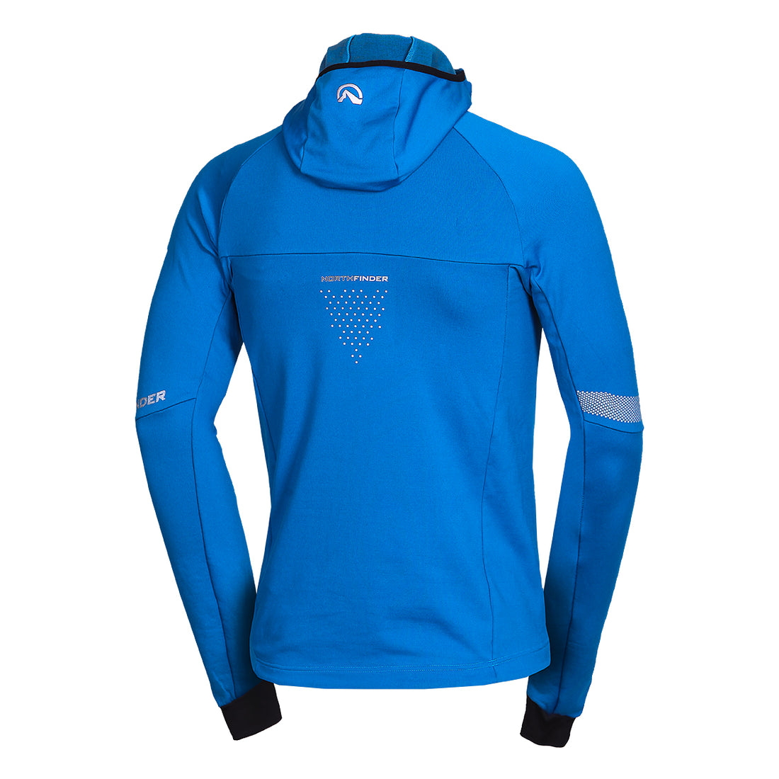 MI-3627SKP men's ski-touring sweater grid active sport full zip ZELEZNY