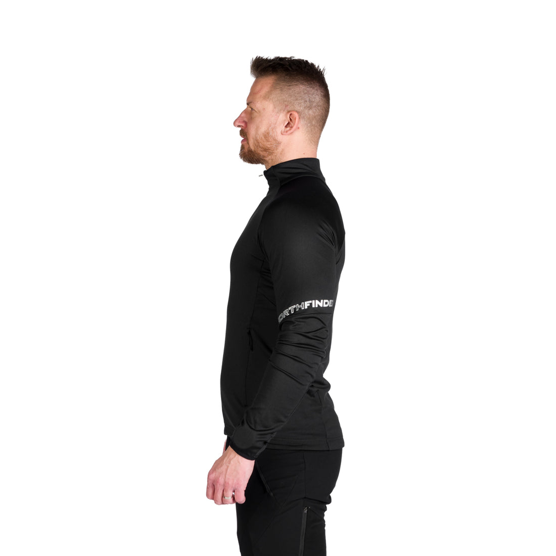 MI-36511SKP men's ski-touring sweater active sport half zip techno stretch SULOV