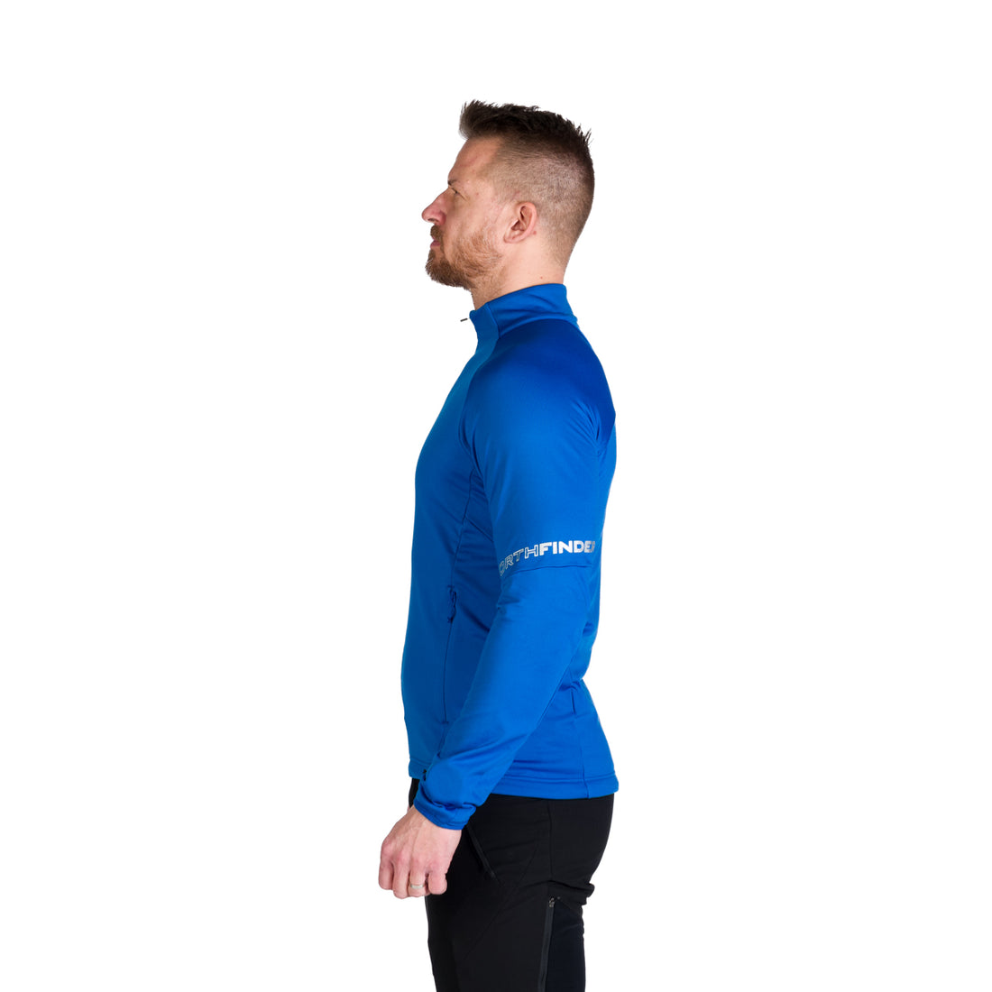 MI-36511SKP men's ski-touring sweater active sport half zip techno stretch SULOV