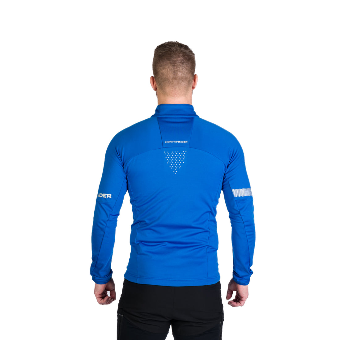 MI-36511SKP men's ski-touring sweater active sport half zip techno stretch SULOV