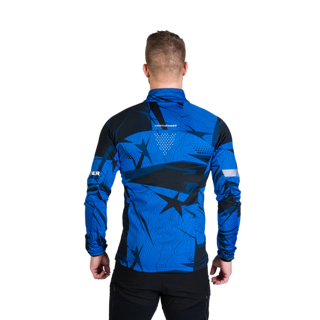 MI-36511SKP men's ski-touring sweater active sport half zip techno stretch SULOV