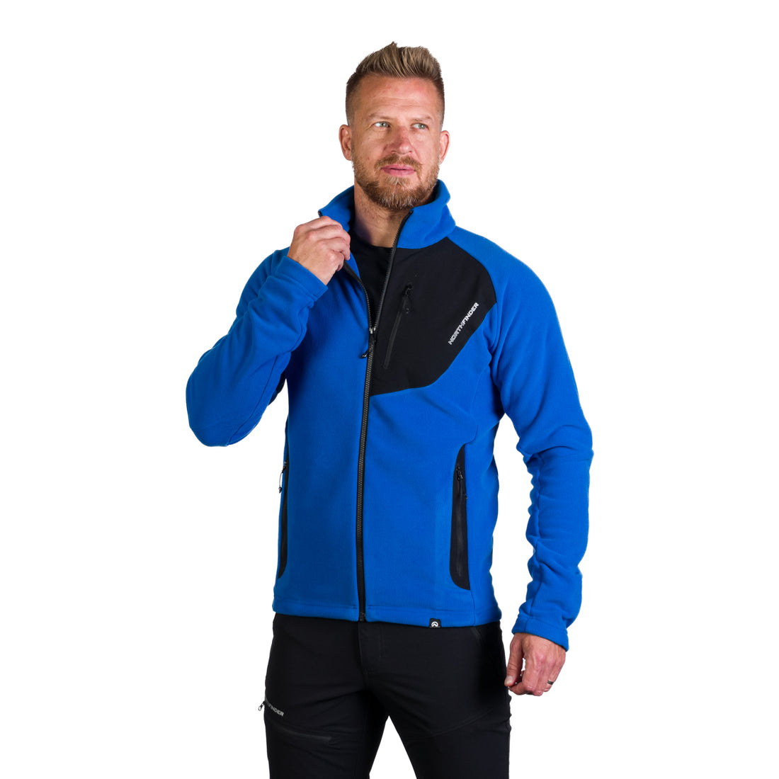 MI-3738PRO men's fleece sweatshirt  polartec® micro 200 PUPOV