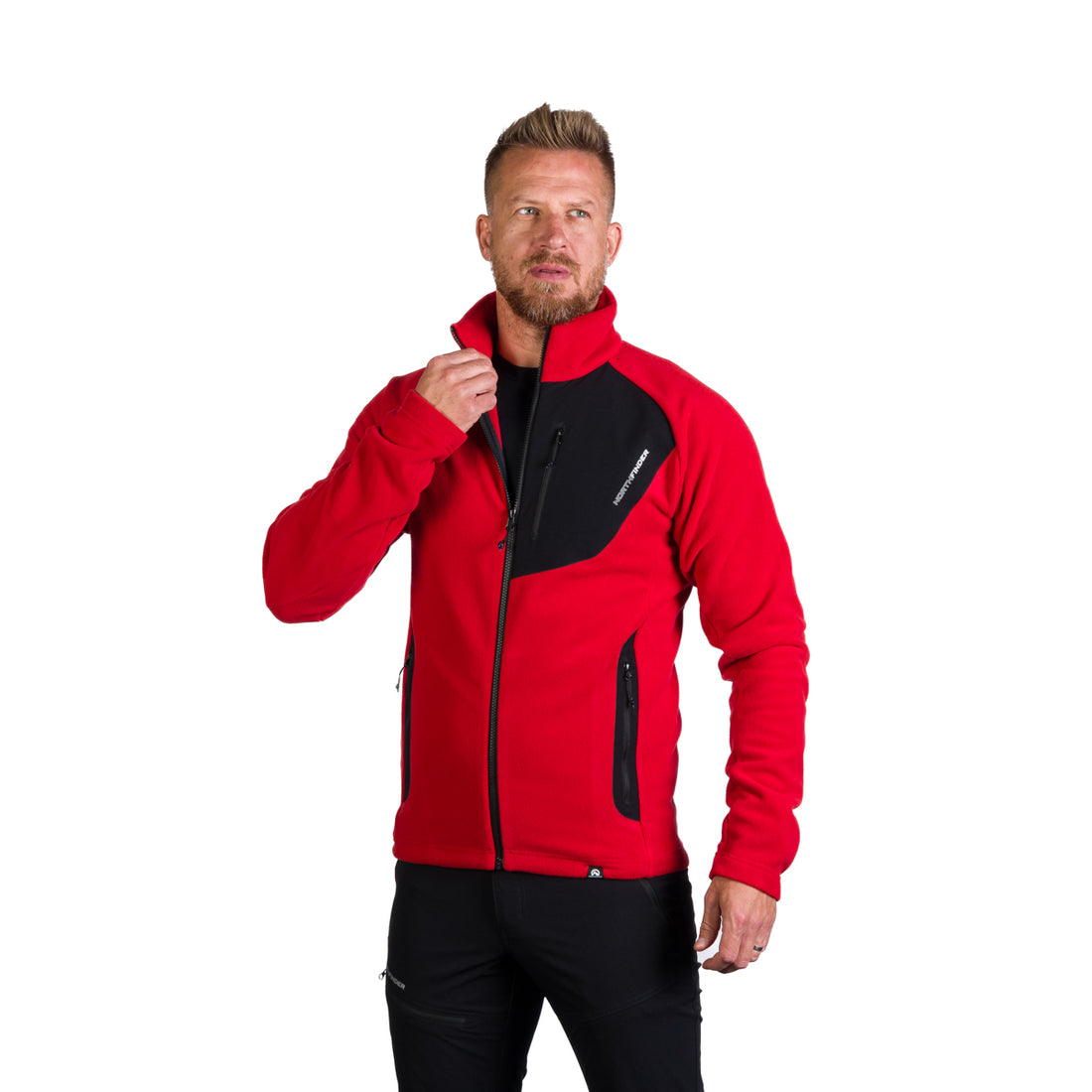 MI-3738PRO men's fleece sweatshirt  polartec® micro 200 PUPOV