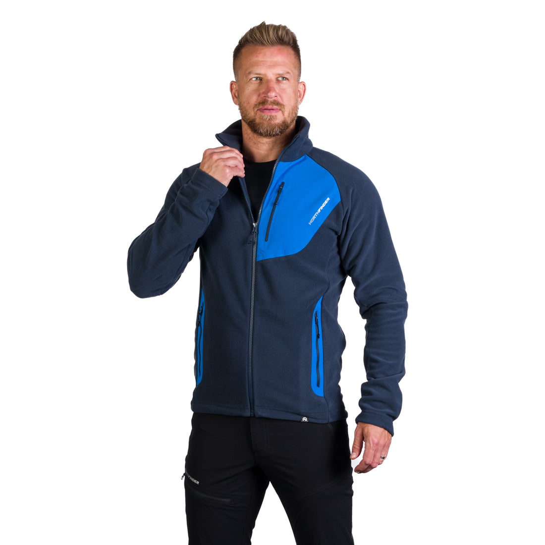 MI-3738PRO men's fleece sweatshirt  polartec® micro 200 PUPOV