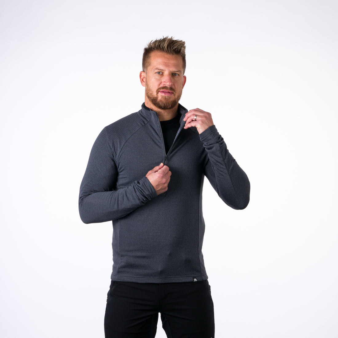MI-3740PRO men's sweatshirt  polartec® power grid JAVORNIK