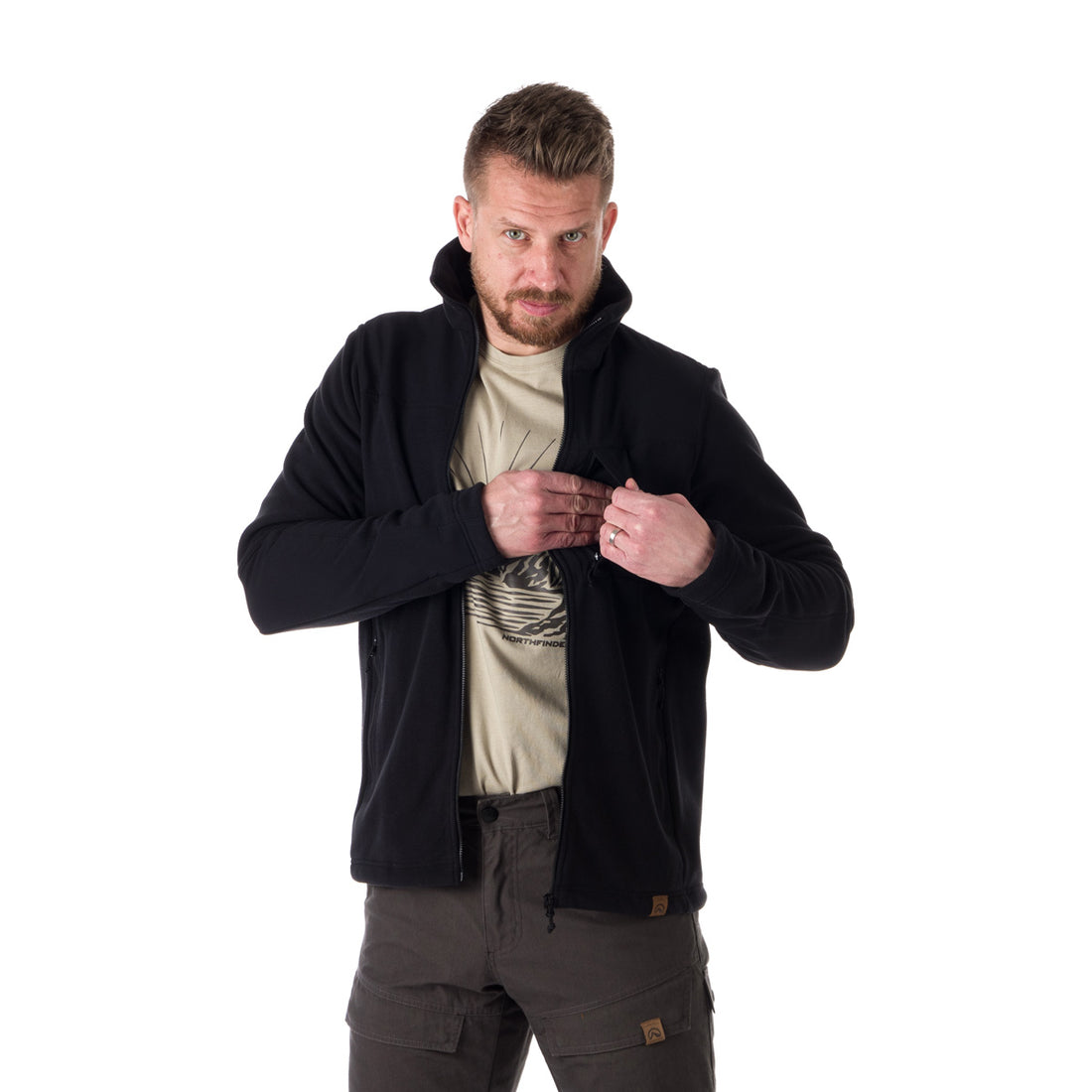 MI-3745AD men's fleece sweater NorthPolar MAURICE