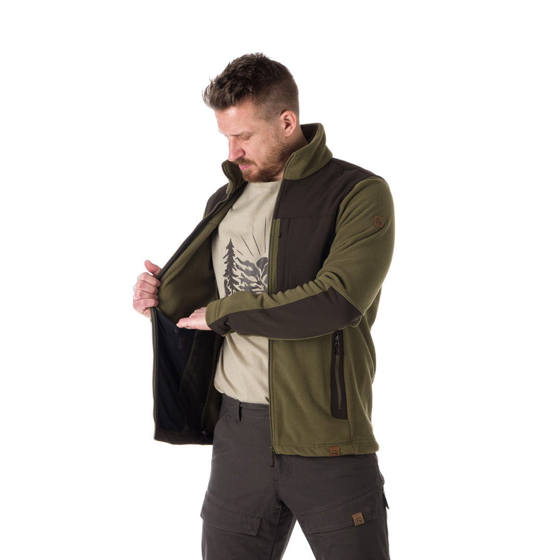 MI-3745AD men's fleece sweater NorthPolar MAURICE