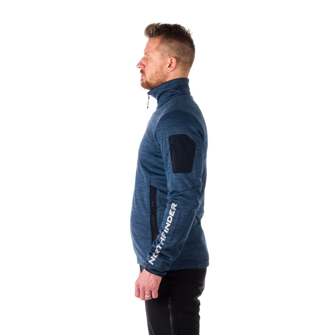 MI-3770OR men's melange trekking sweater regular fit BANKS