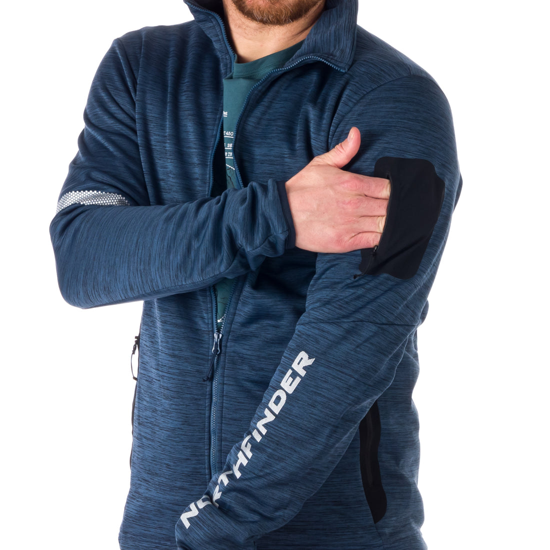 MI-3770OR men's melange trekking sweater regular fit BANKS
