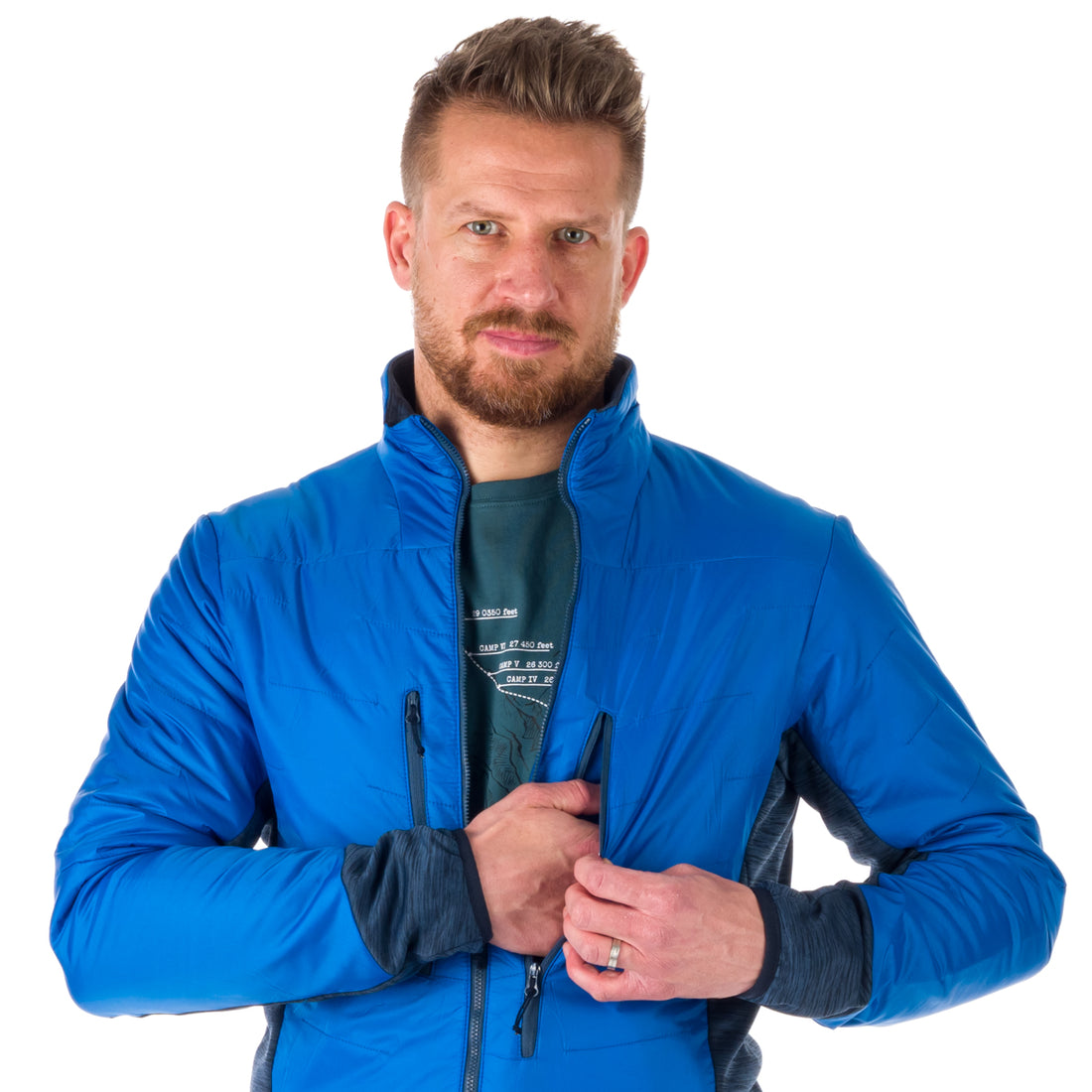 MI-3772OR men's hybrid windproof outdoor sweater BEAR