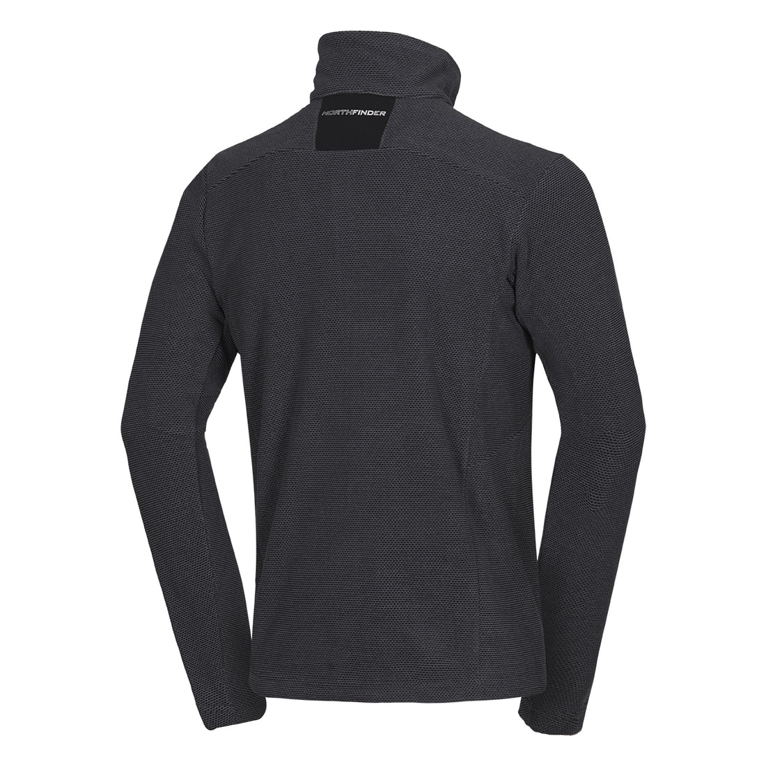 MI-3774OR men's trekking fleece sweater melange style BELLAMY