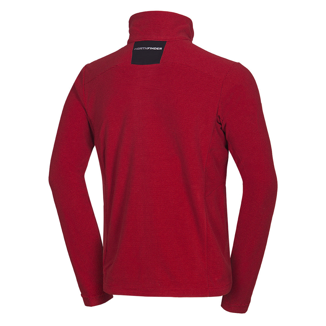 MI-3774OR men's trekking fleece sweater melange style BELLAMY