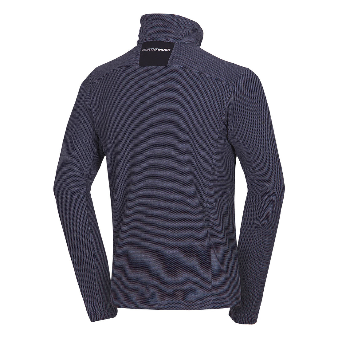 MI-3774OR men's trekking fleece sweater melange style BELLAMY