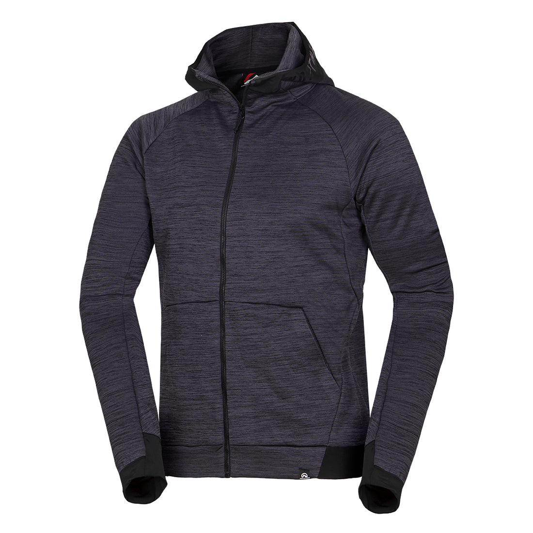 MI-3794OR men's melange hoody active sweater DAVE