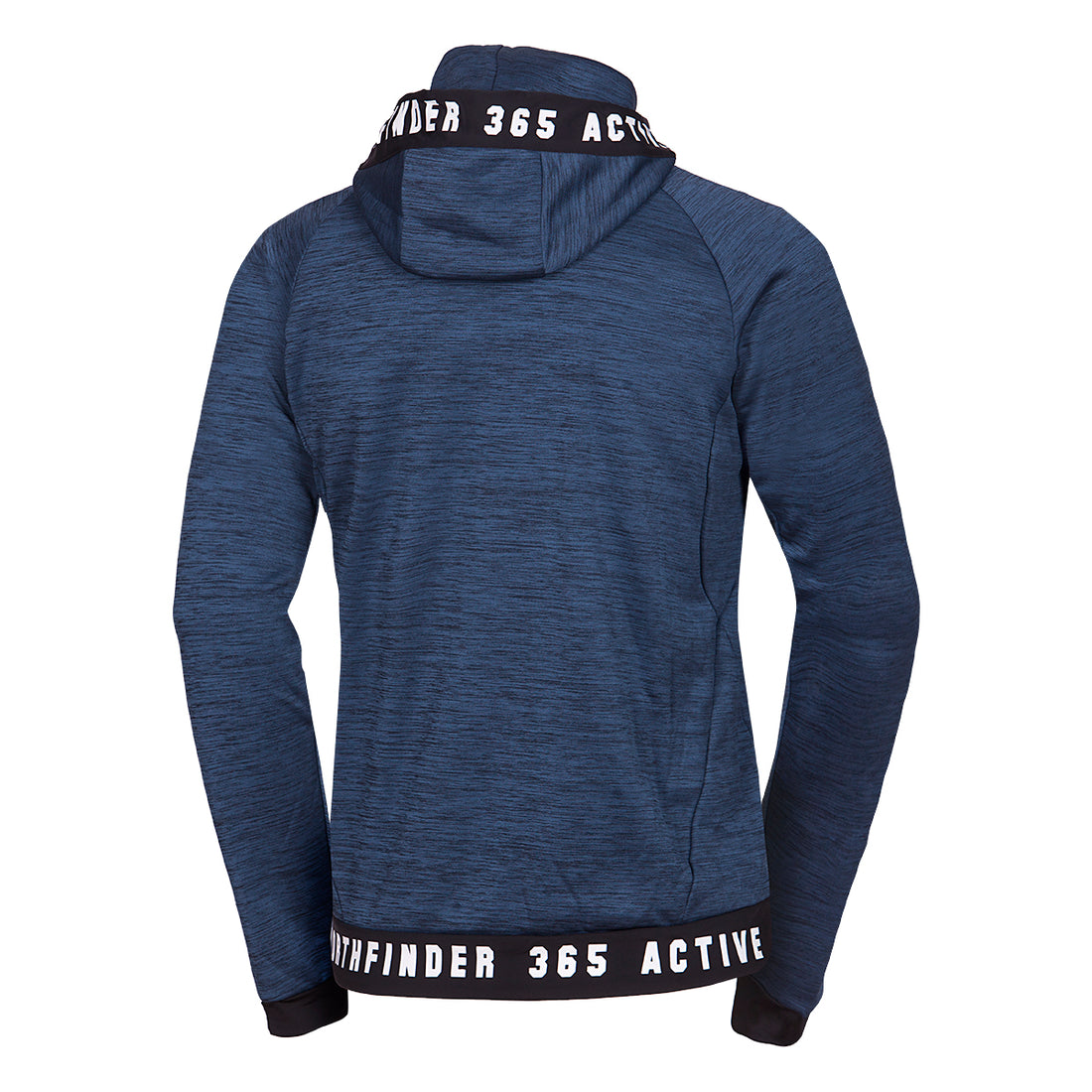 MI-3794OR men's melange hoody active sweater DAVE