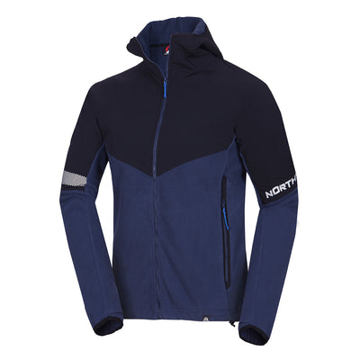 MI-3811OR men's fleece outdoor hood sweater NorthPolar GENE