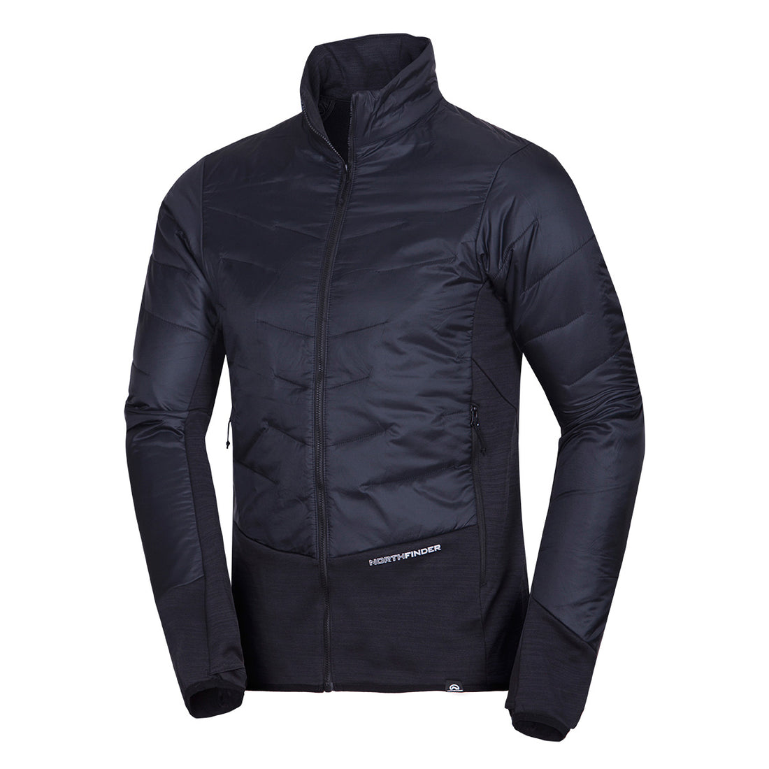 MI-3812OR men's hybrid windproof outdoor sweater with PrimaLoft ELDON