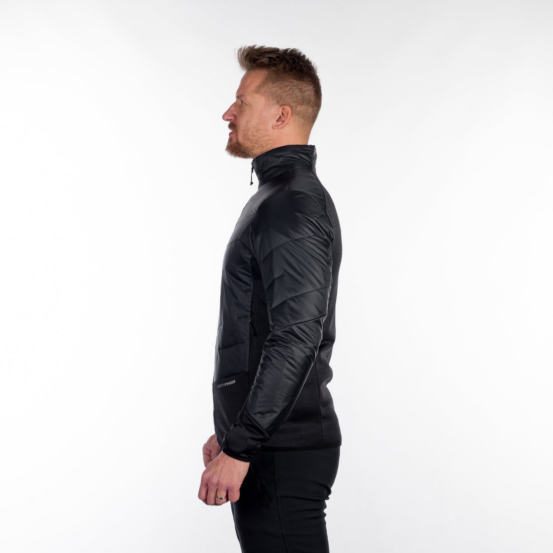 MI-3812OR men's hybrid windproof outdoor sweater with PrimaLoft ELDON