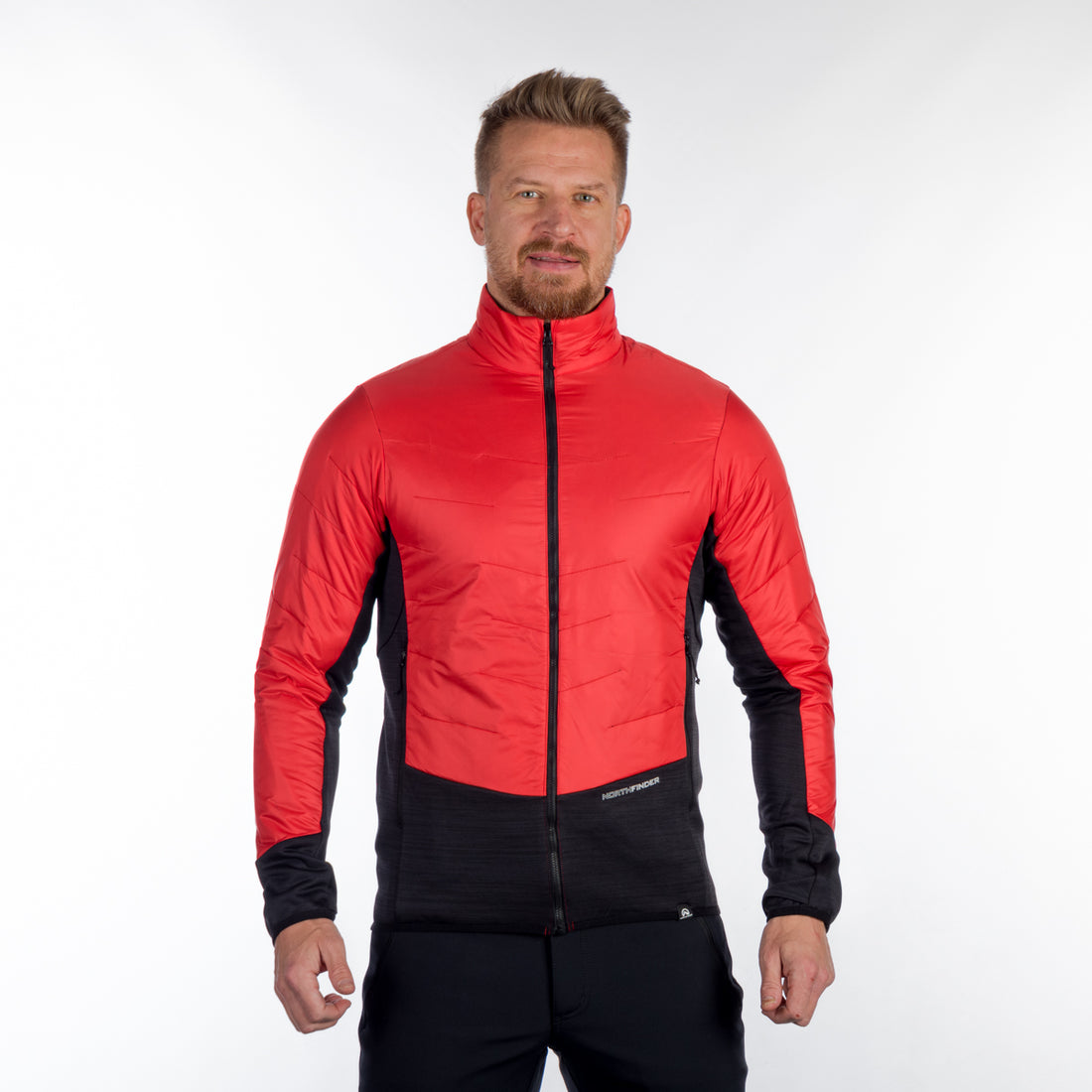 MI-3812OR men's hybrid windproof outdoor sweater with PrimaLoft ELDON
