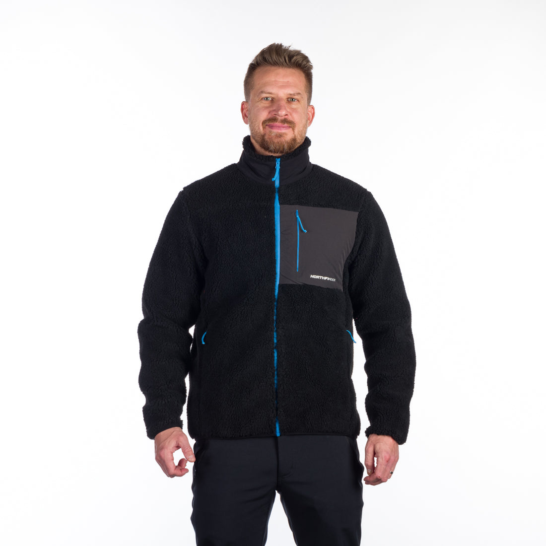 MI-3815OR men´s loose fit fleece sweatshirt LAURENCE