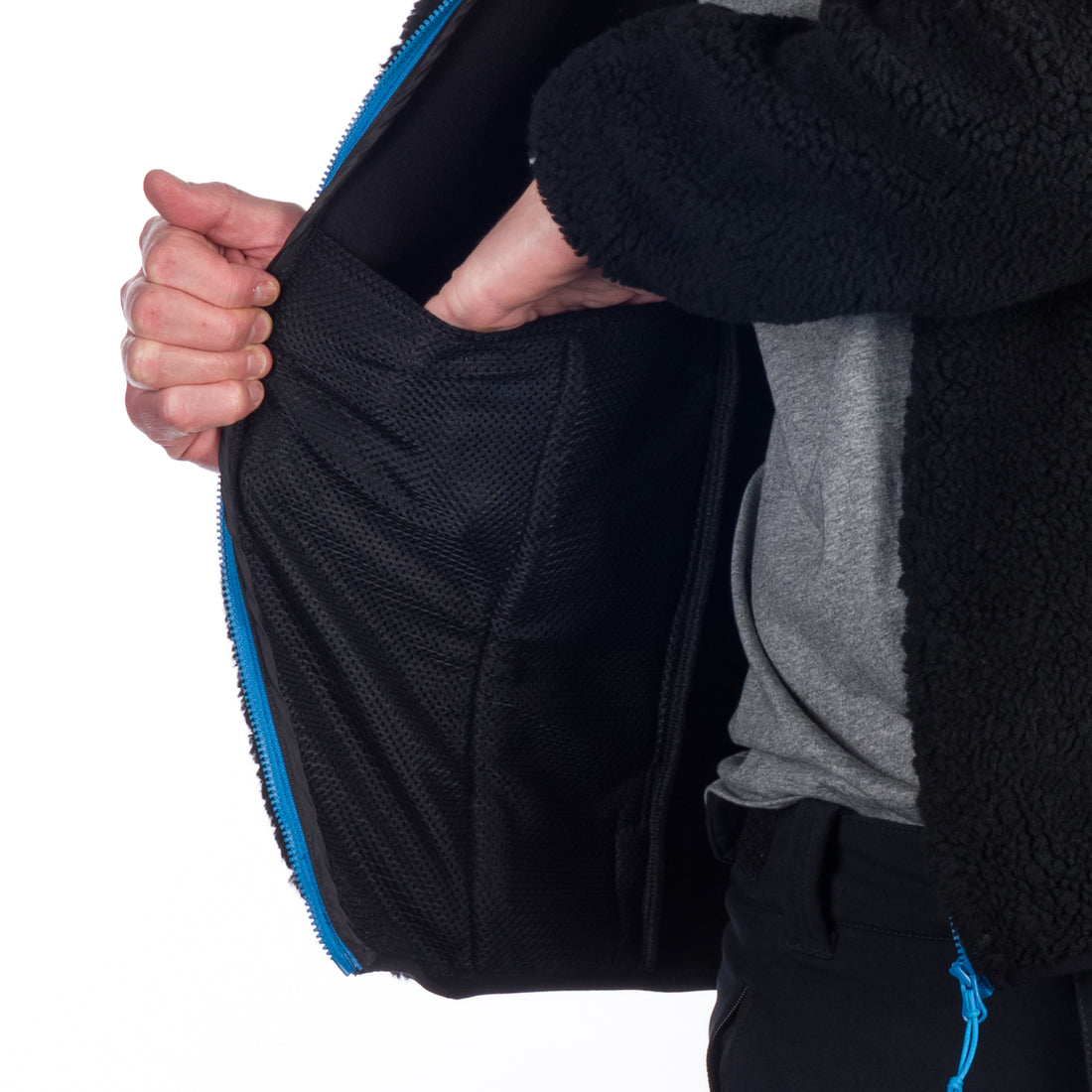 MI-3815OR men´s loose fit fleece sweatshirt LAURENCE
