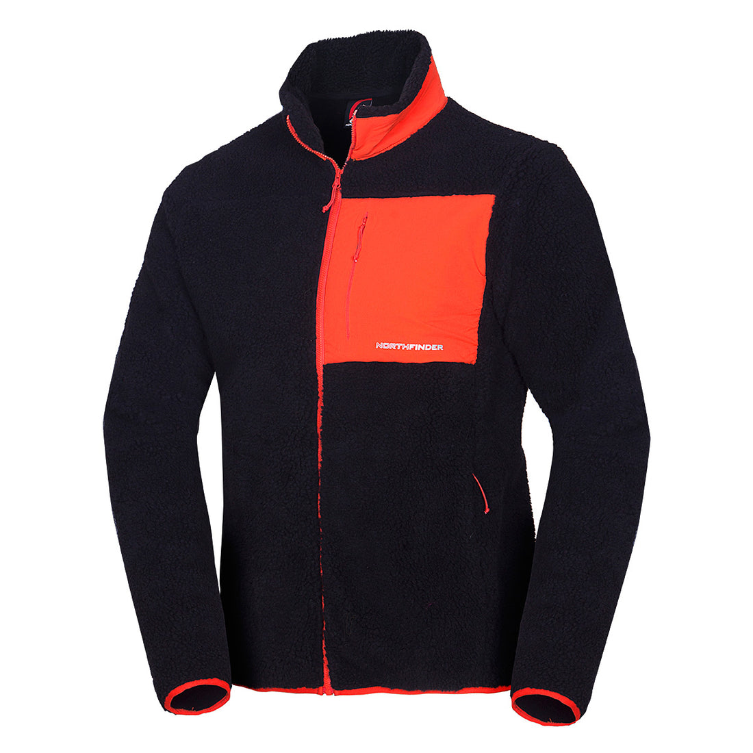 MI-3815OR men´s loose fit fleece sweatshirt LAURENCE