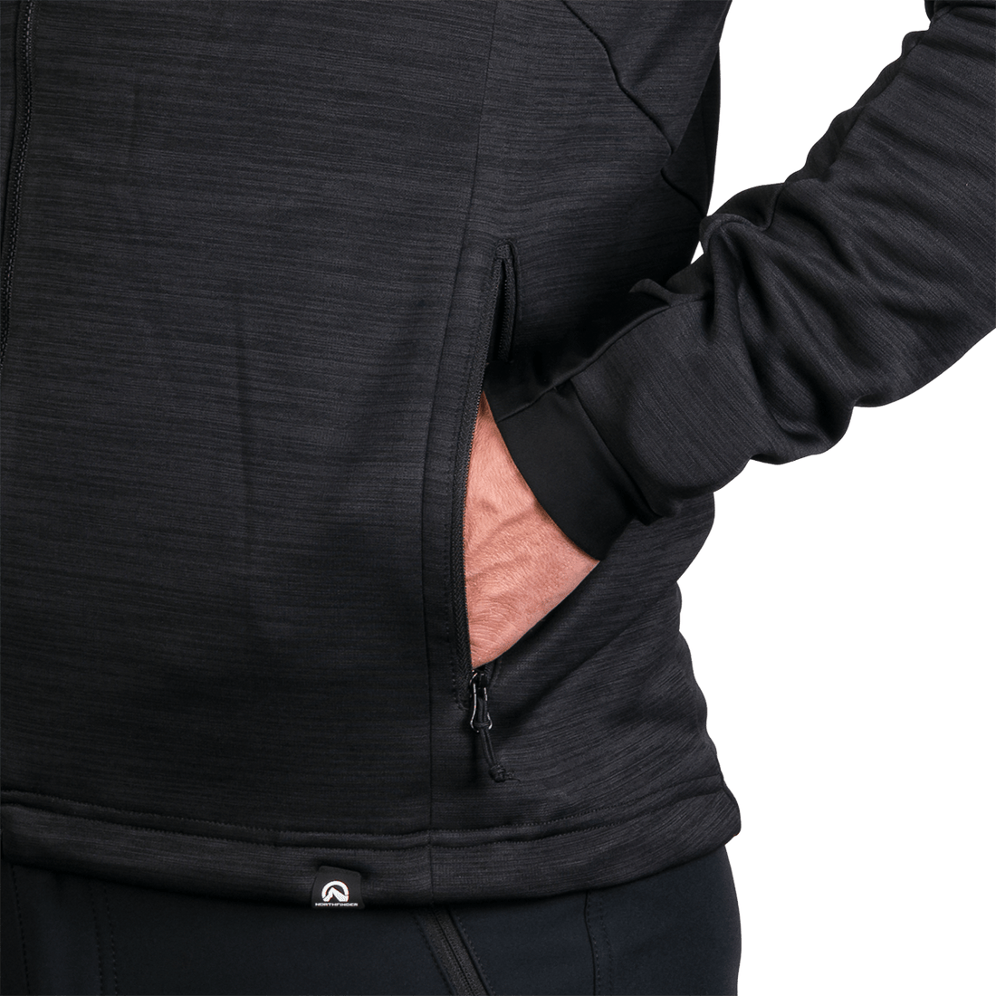 MI-3823OR Men's universal functional hoodie DAMMASTOCK