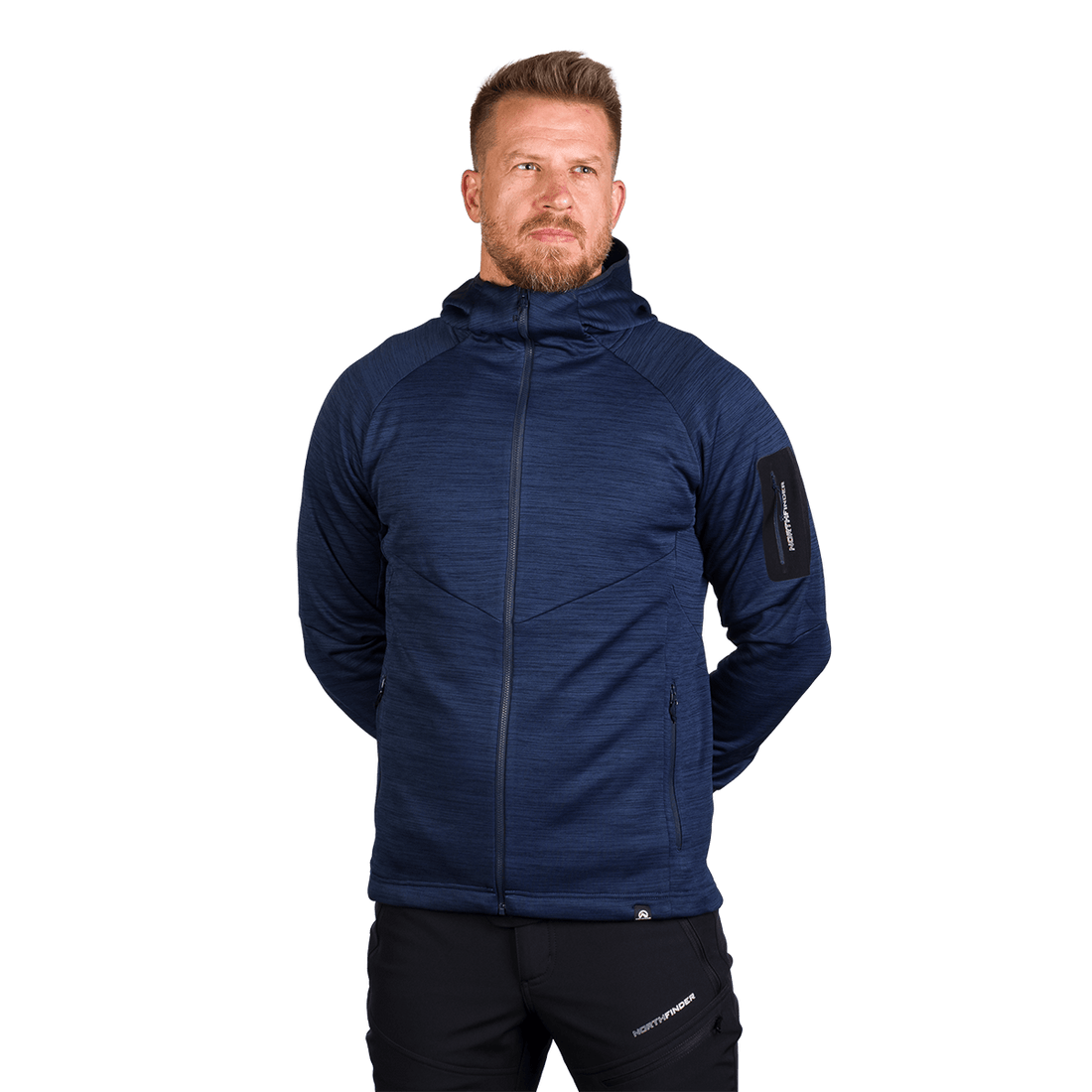 MI-3823OR Men's universal functional hoodie DAMMASTOCK