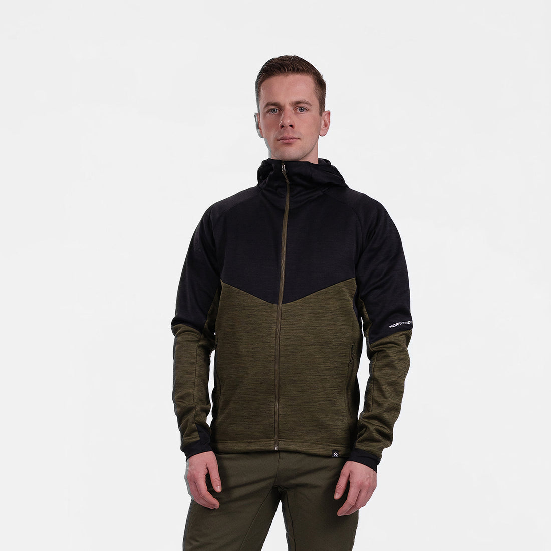MI-3823OR Men's universal functional hoodie DAMMASTOCK