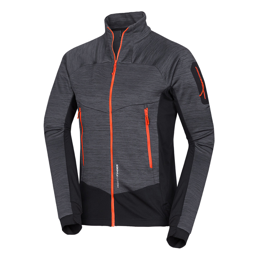MI-3826OR men's melange multisport active sweater SAMMY