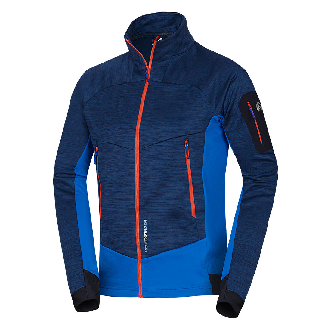 MI-3826OR men's melange multisport active sweater SAMMY